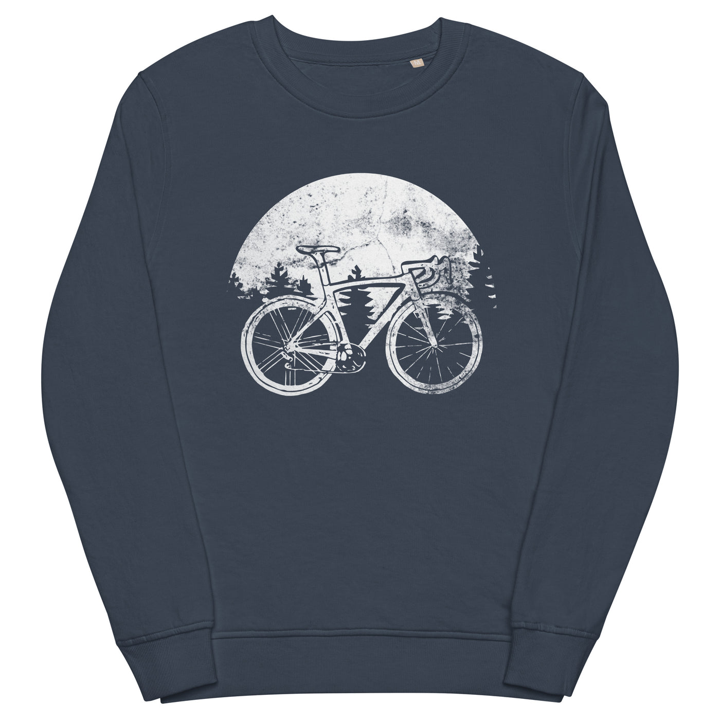 Sonne - Radfahren - Unisex Premium Organic Sweatshirt fahrrad xxx yyy zzz French Navy