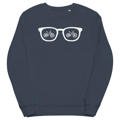 Sonnenbrille und E-Bike - Unisex Premium Organic Sweatshirt e-bike xxx yyy zzz French Navy