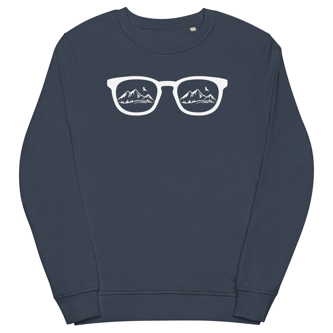 Sonnenbrille und Berge - Unisex Premium Organic Sweatshirt berge xxx yyy zzz French Navy