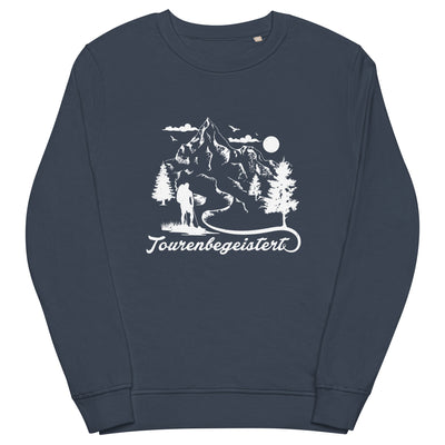 Tourenbegeistert - Unisex Premium Organic Sweatshirt wandern xxx yyy zzz French Navy