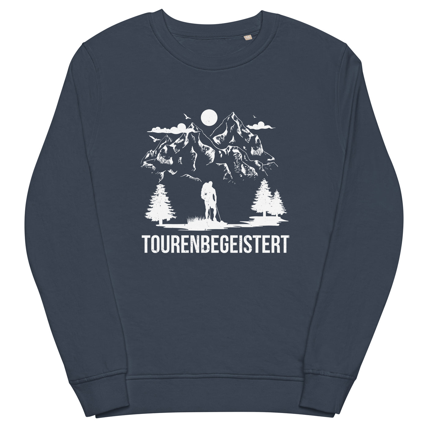 Tourenbegeisterung - Unisex Premium Organic Sweatshirt wandern xxx yyy zzz French Navy