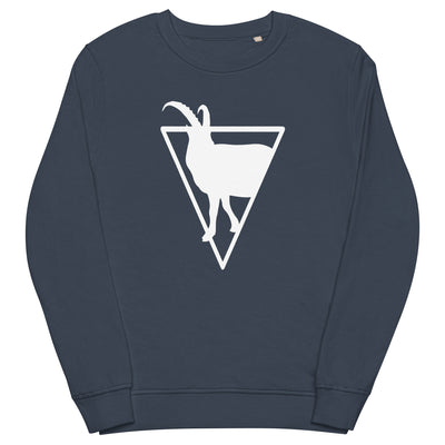 Triagnle - Goat - Unisex Premium Organic Sweatshirt berge xxx yyy zzz French Navy