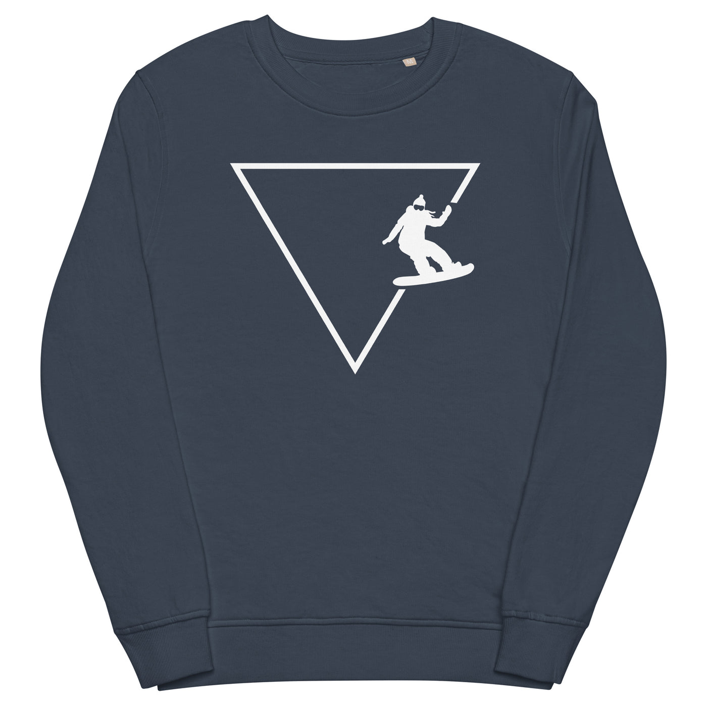 Dreieck 1 und Snowboarding - Unisex Premium Organic Sweatshirt snowboarden xxx yyy zzz French Navy