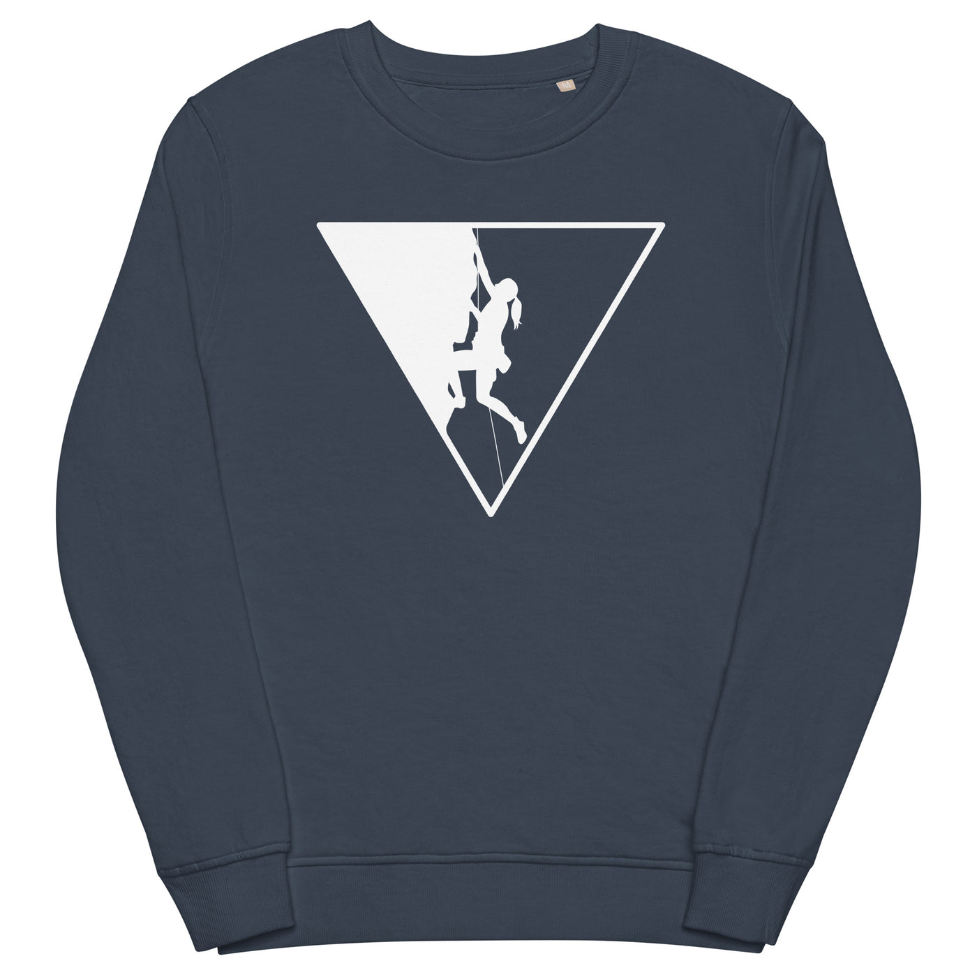 Dreieck und Klettern - Unisex Premium Organic Sweatshirt klettern xxx yyy zzz French Navy