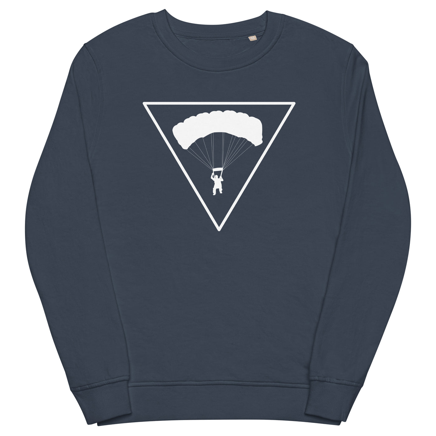 Dreieck und Paragleiten - Unisex Premium Organic Sweatshirt berge xxx yyy zzz French Navy