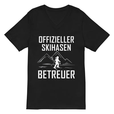 Skihasen Betreuer - Herren V-Neck Shirt ski 2XL