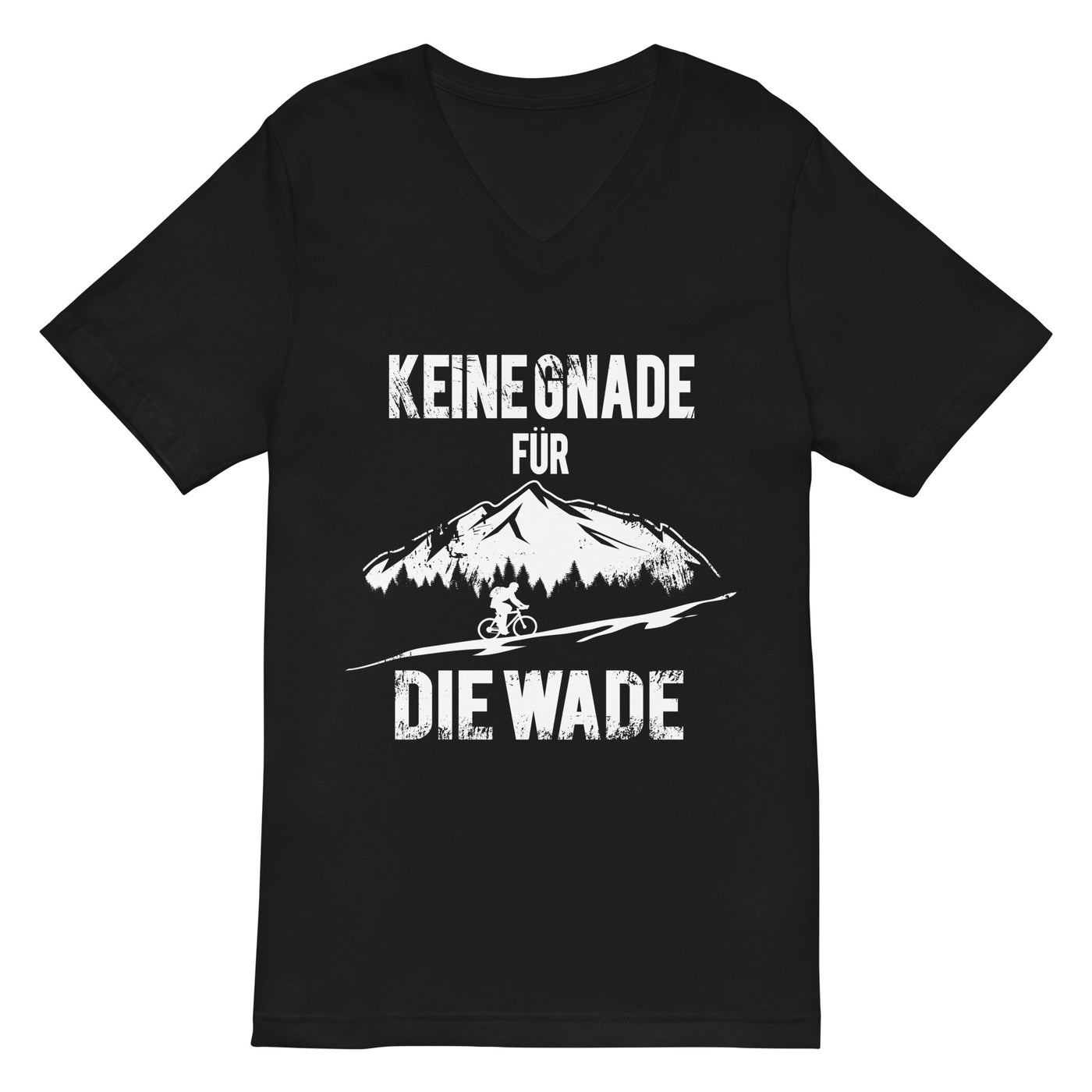 Keine Gnade - für die Wade - Herren V-Neck Shirt fahrrad mountainbike 2XL