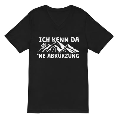 Ich kenn da ne Abkürzung - Wohnmobil - Herren V-Neck Shirt camping xxx yyy zzz 2XL