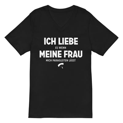 Ich Liebe Es Wenn Meine Frau Mich Paragleiten Lasst - Herren V-Neck Shirt berge xxx yyy zzz 2XL