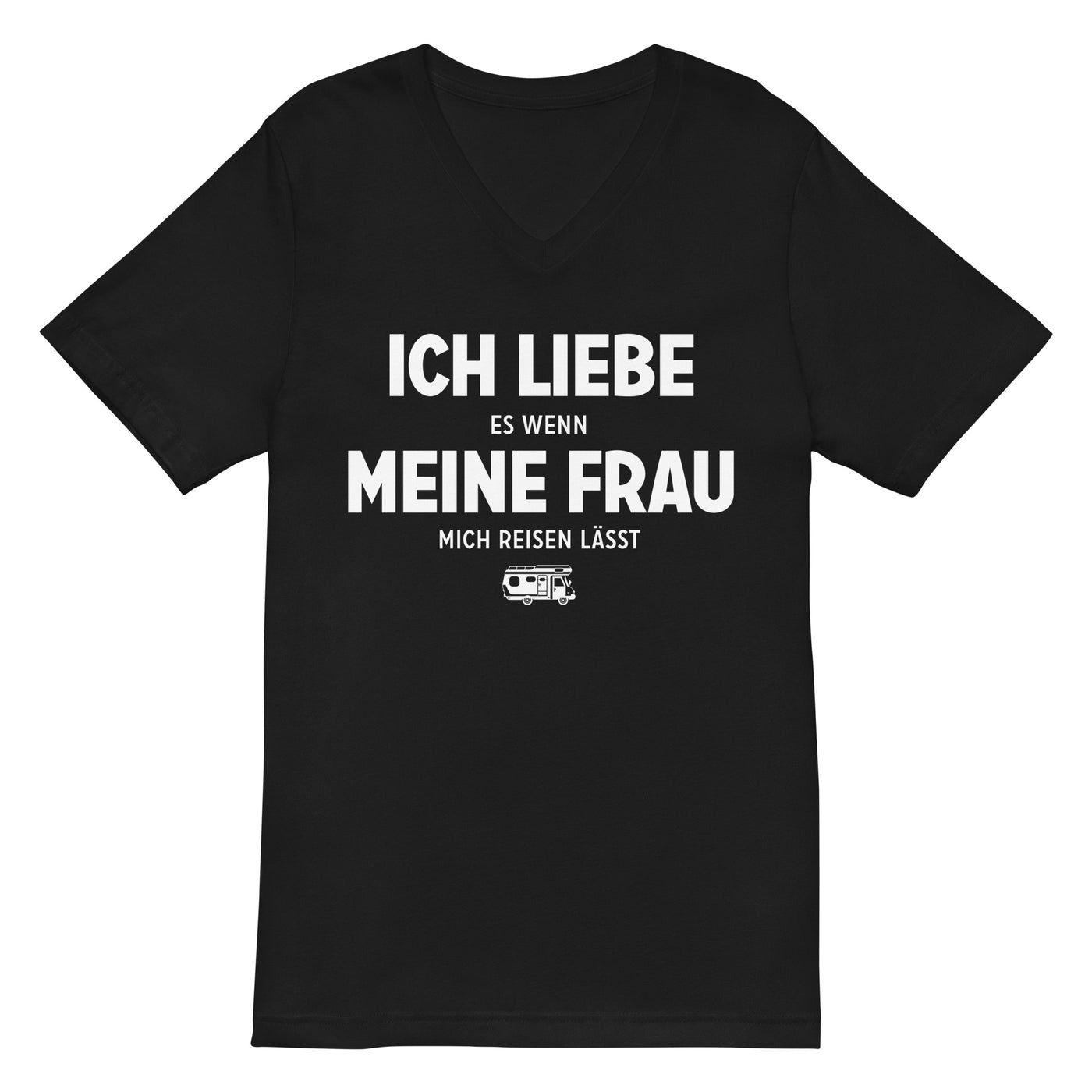 Ich Liebe Es Wenn Meine Frau Mich Reisen Lasst - Herren V-Neck Shirt camping xxx yyy zzz 2XL