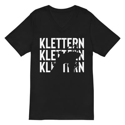 Klettern - Herren V-Neck Shirt klettern xxx yyy zzz 2XL