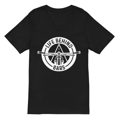 Life behind bars - Herren V-Neck Shirt fahrrad xxx yyy zzz 2XL