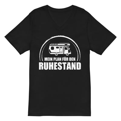 Mein Plan Fur Den Ruhestand - Herren V-Neck Shirt camping xxx yyy zzz 2XL