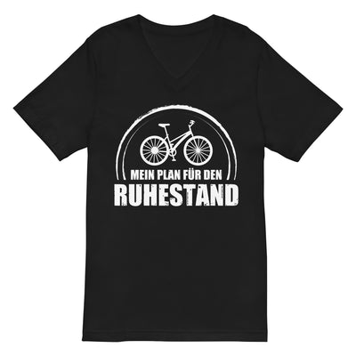 Mein Plan Fur Den Ruhestand - Herren V-Neck Shirt fahrrad xxx yyy zzz 2XL