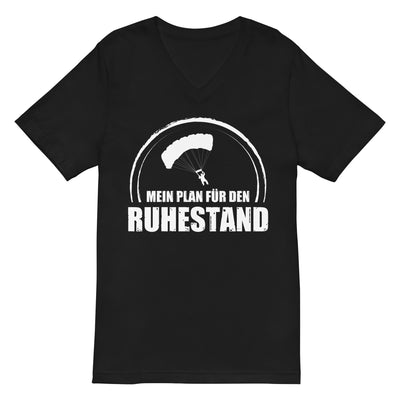 Mein Plan Fur Den Ruhestand 1 - Herren V-Neck Shirt berge xxx yyy zzz 2XL