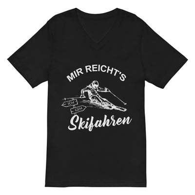 Mir reichts ich geh Skifahren - Herren V-Neck Shirt klettern ski xxx yyy zzz 2XL