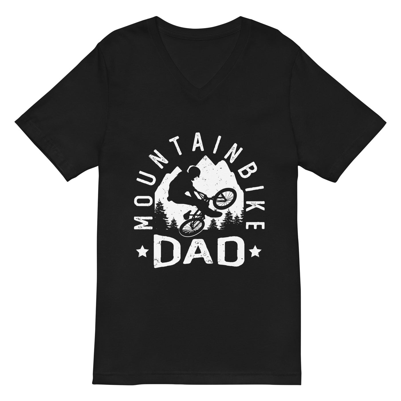 Mountainbike Dad - (M) - Herren V-Neck Shirt xxx yyy zzz 2XL