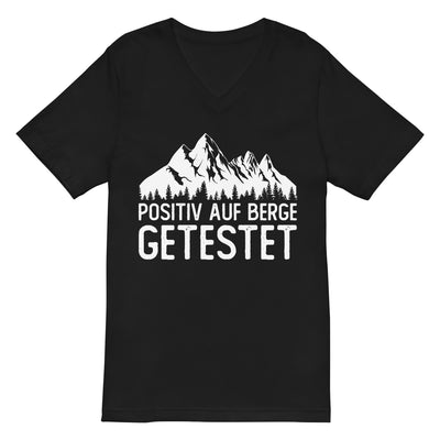 Positiv auf Berge getestet - Herren V-Neck Shirt berge xxx yyy zzz 2XL