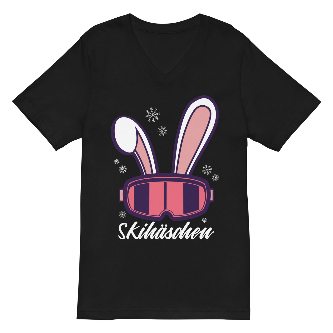 Skihäschen - (S.K) - Herren V-Neck Shirt klettern xxx yyy zzz 2XL