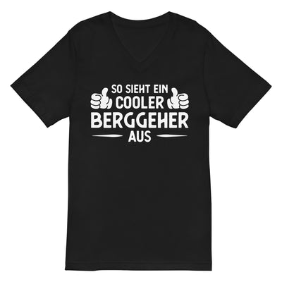 So Sieht Ein Cooler Berggeher Aus - Herren V-Neck Shirt berge xxx yyy zzz 2XL