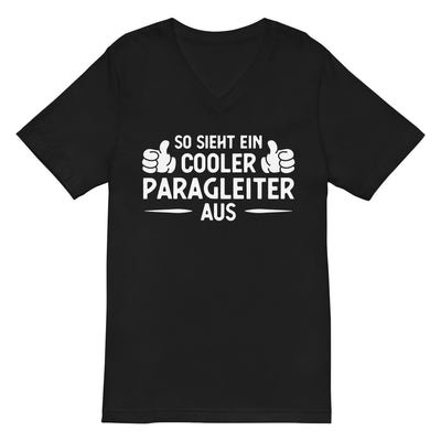 So Sieht Ein Cooler Paragleiter Aus - Herren V-Neck Shirt berge xxx yyy zzz 2XL