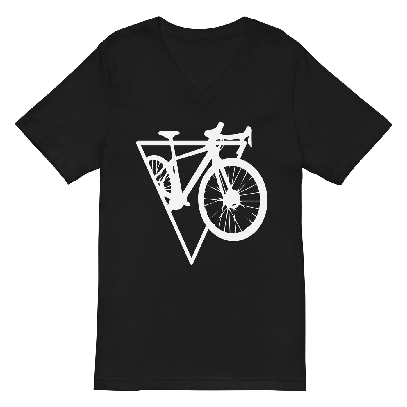 Dreieck - Radfahren - Herren V-Neck Shirt fahrrad xxx yyy zzz 2XL