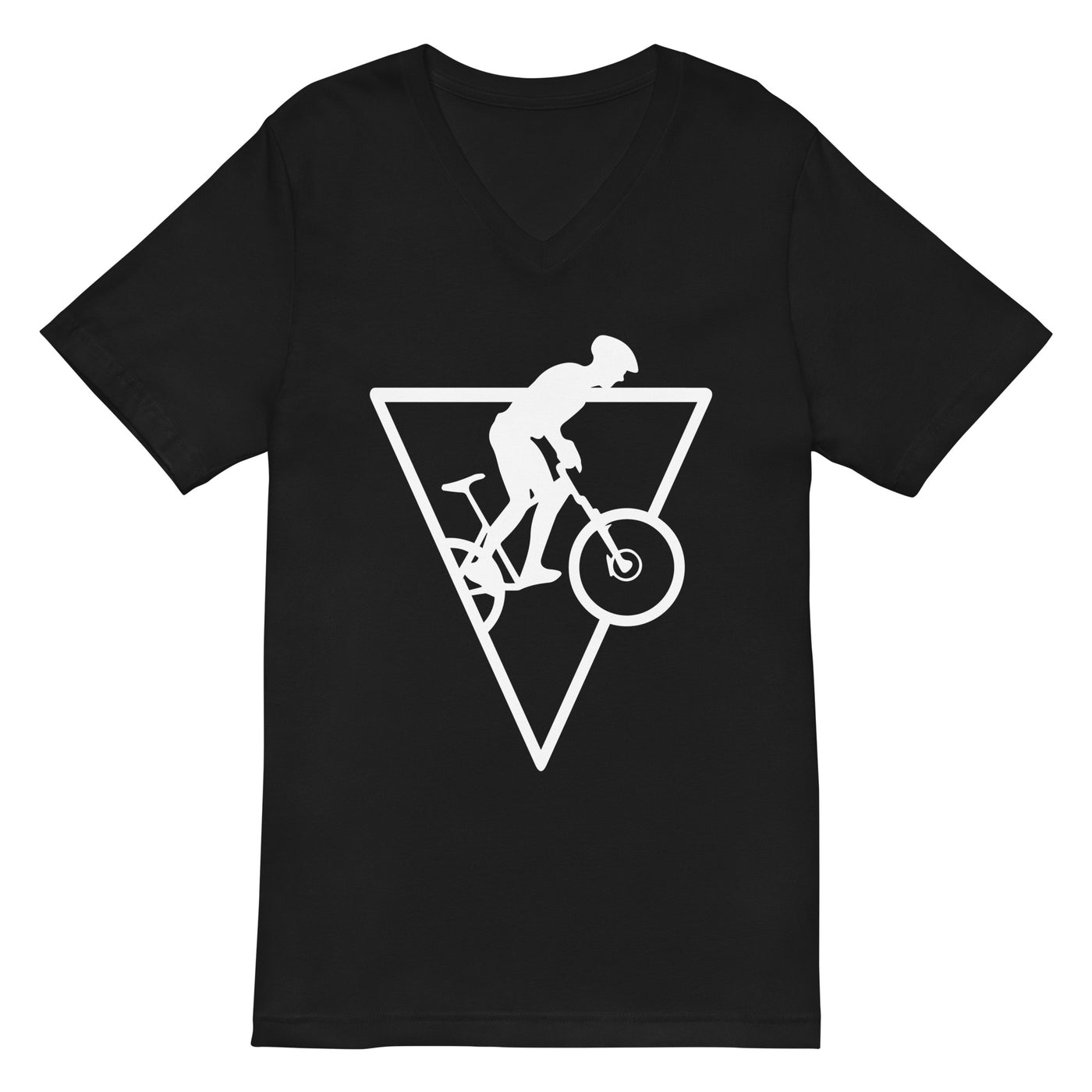 Dreieck - Radfahren - Herren V-Neck Shirt fahrrad xxx yyy zzz 2XL