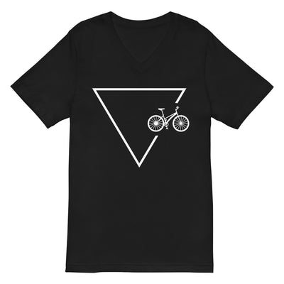 Dreieck 1 und Fahrrad - Herren V-Neck Shirt fahrrad xxx yyy zzz 2XL