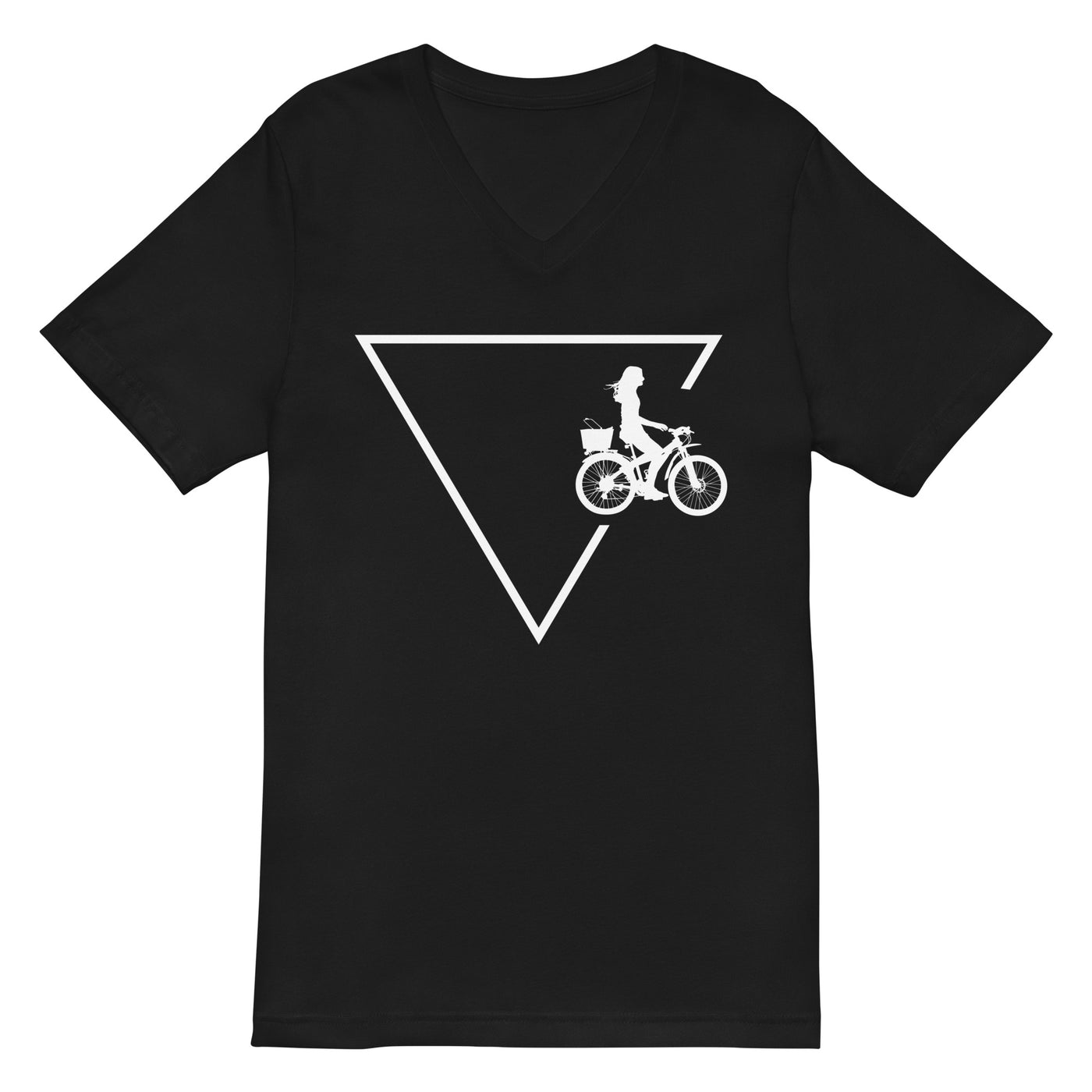 Dreieck 1 und Radfahren - Herren V-Neck Shirt fahrrad xxx yyy zzz 2XL