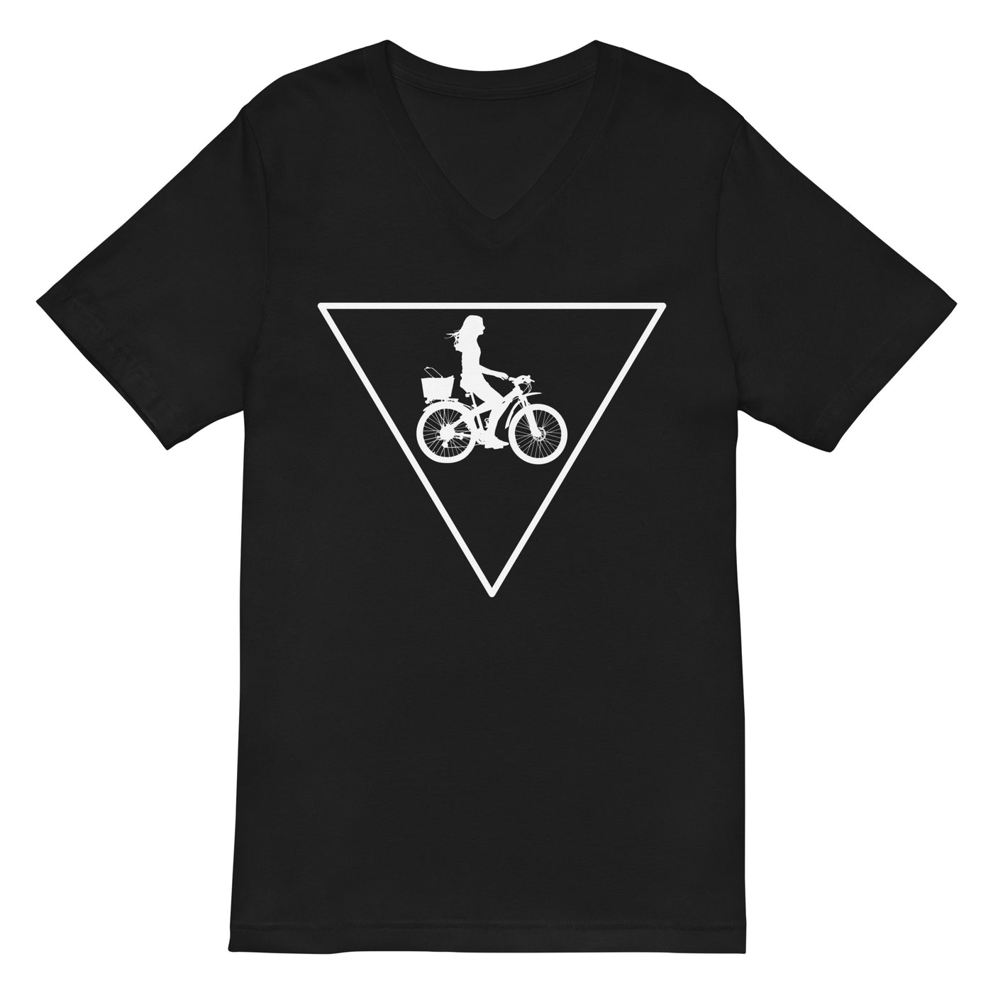 Dreieck und Radfahren - Herren V-Neck Shirt fahrrad xxx yyy zzz 2XL