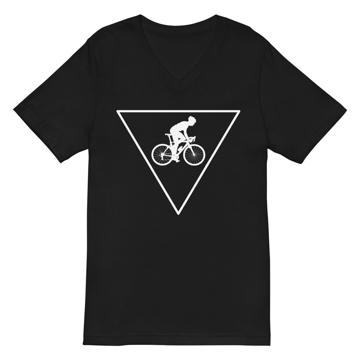 Dreieck und Radfahren - Herren V-Neck Shirt fahrrad xxx yyy zzz 2XL