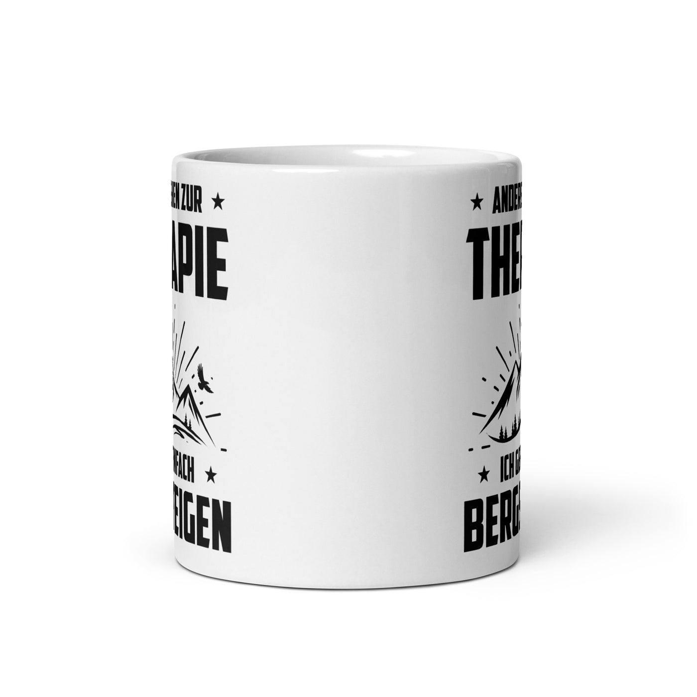 Andere Gehen Zur Therapie Ich Gen Einfach Bergsteigen - Tasse berge