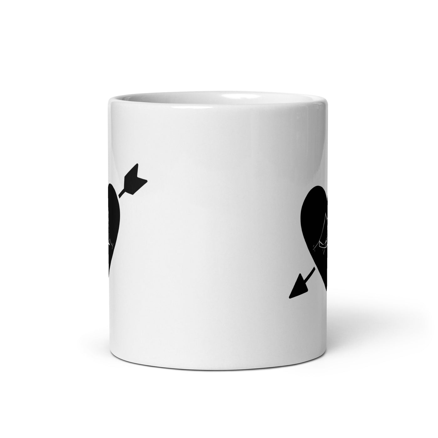 Arrow Heart And Camping 1 - Tasse camping