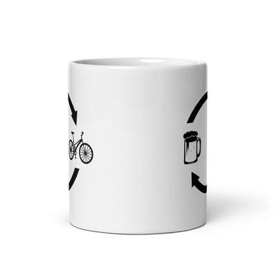 Beer Loading Arrows And Cycling - Tasse fahrrad