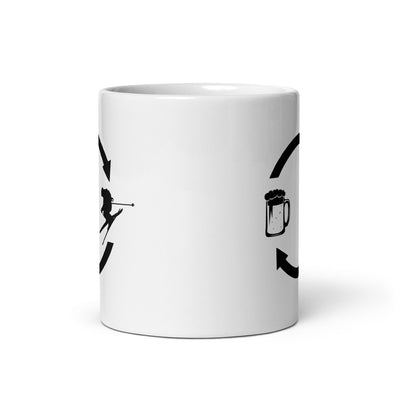 Beer Loading Arrows And Skiing - Tasse ski