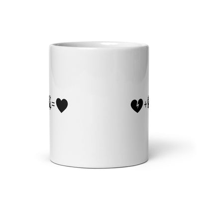 Broken Heart Heart And Camping - Tasse camping