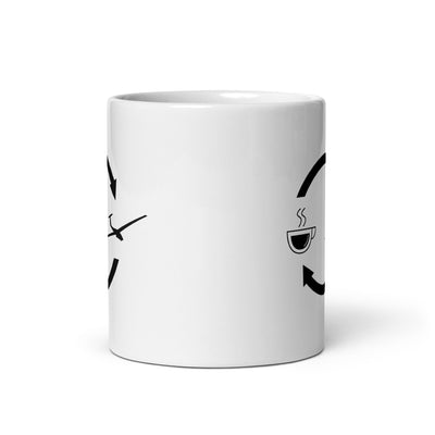 Coffee Loading Arrows And Sailplane - Tasse berge