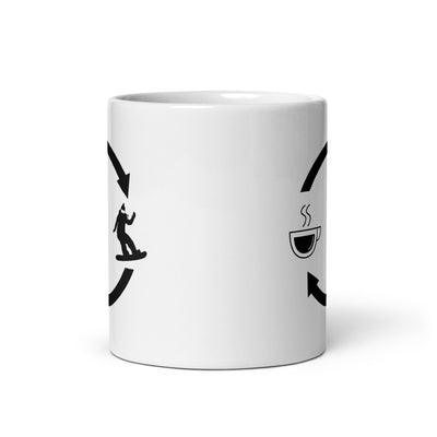 Coffee Loading Arrows And Snowboarding 1 - Tasse snowboarden