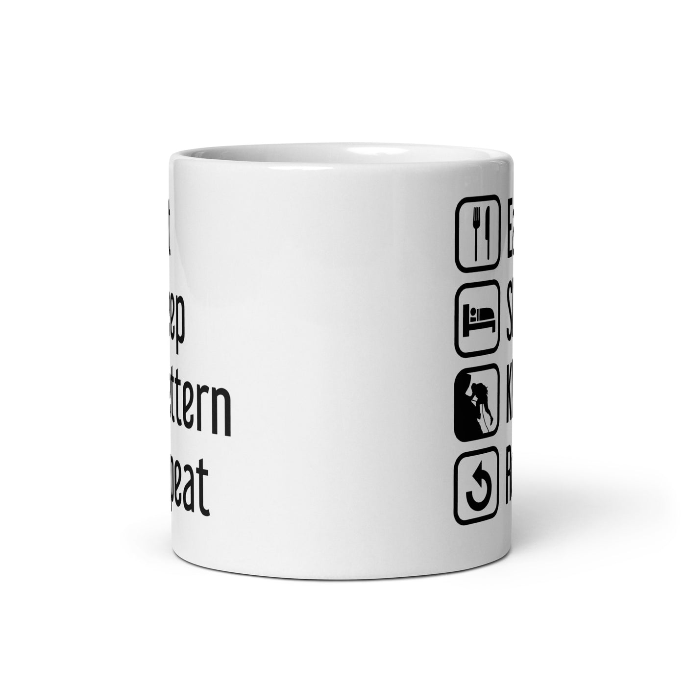 Eat Sleep Klettern Repeat - Tasse klettern