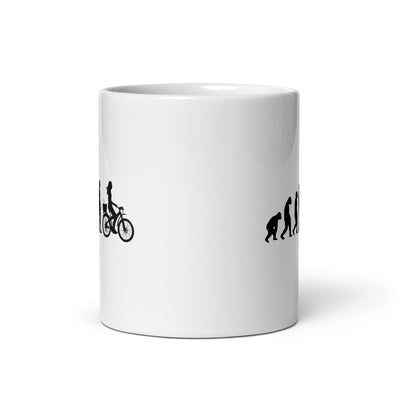 Evolution And Cycling - Tasse fahrrad