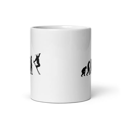 Evolution And Skiing - Tasse ski