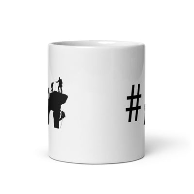 Hashtag - Climbing - Tasse klettern