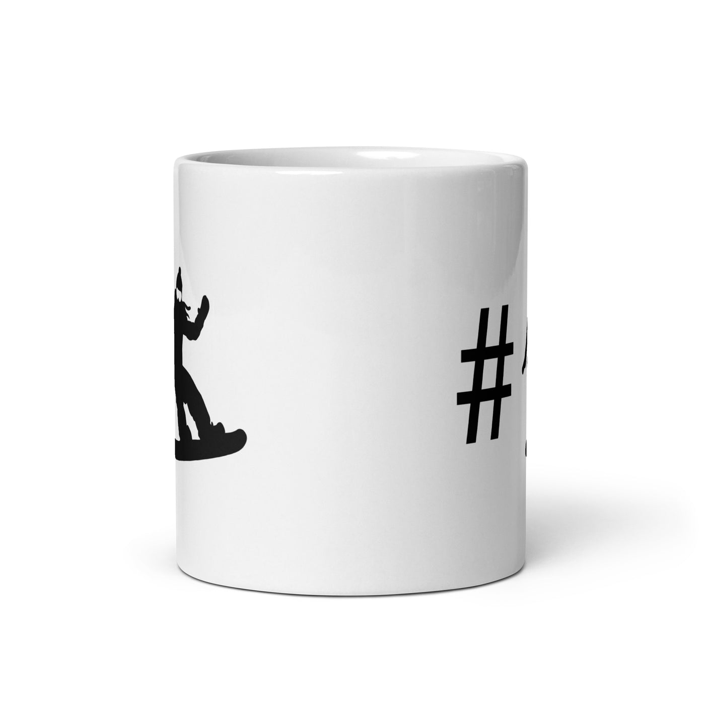 Hashtag - Female Snowboarding - Tasse snowboarden