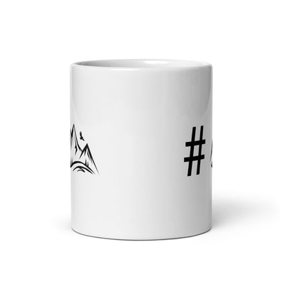 Hashtag - Mountain - Tasse berge