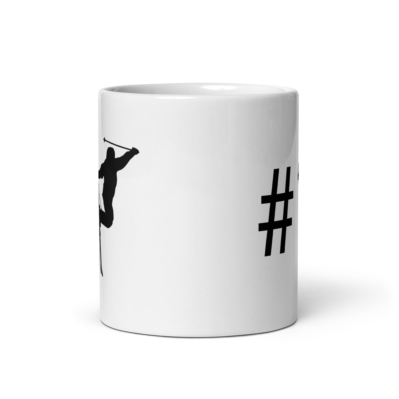 Hashtag - Skiing - Tasse ski