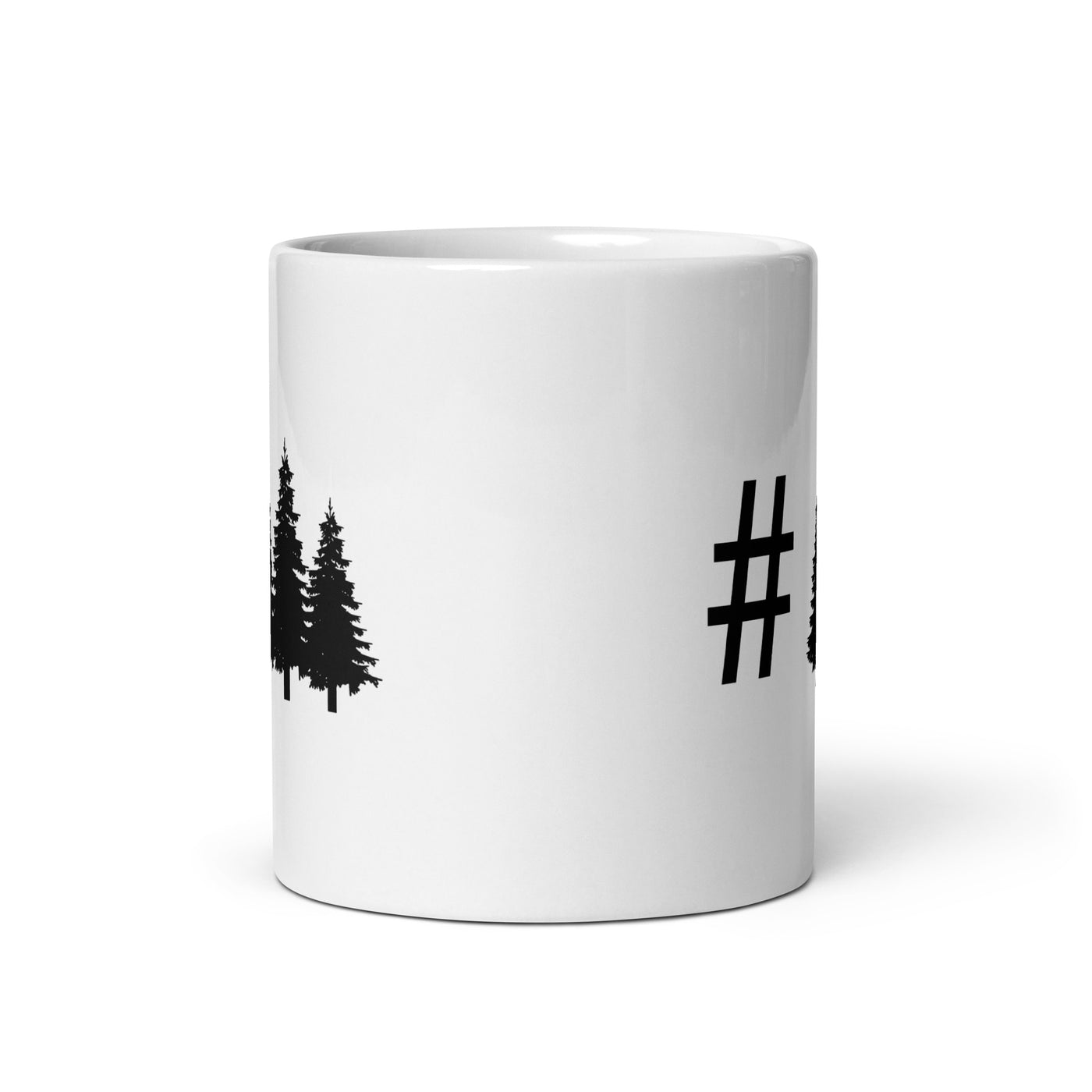 Hashtag - Trees - Tasse camping