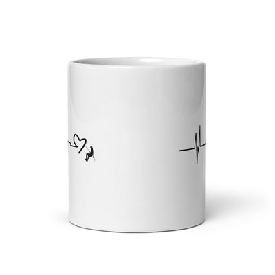 Heart - Heartbeat - Climbing - Tasse klettern