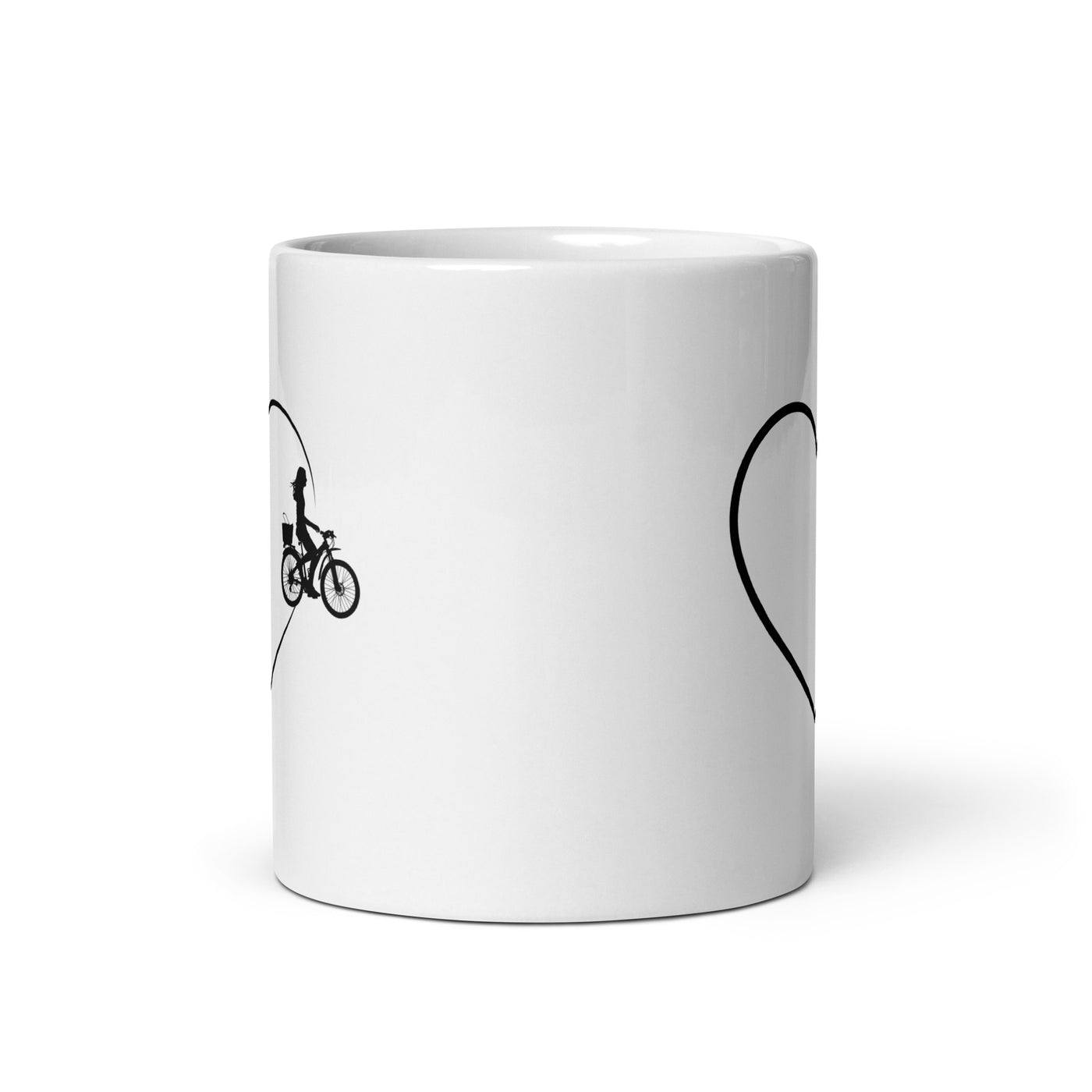 Heart 2 And Cycling - Tasse fahrrad