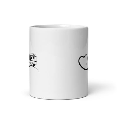 Heart And Camping - Tasse camping