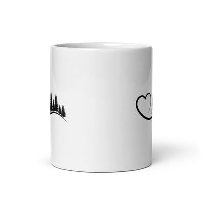 Heart And Tree - Tasse camping